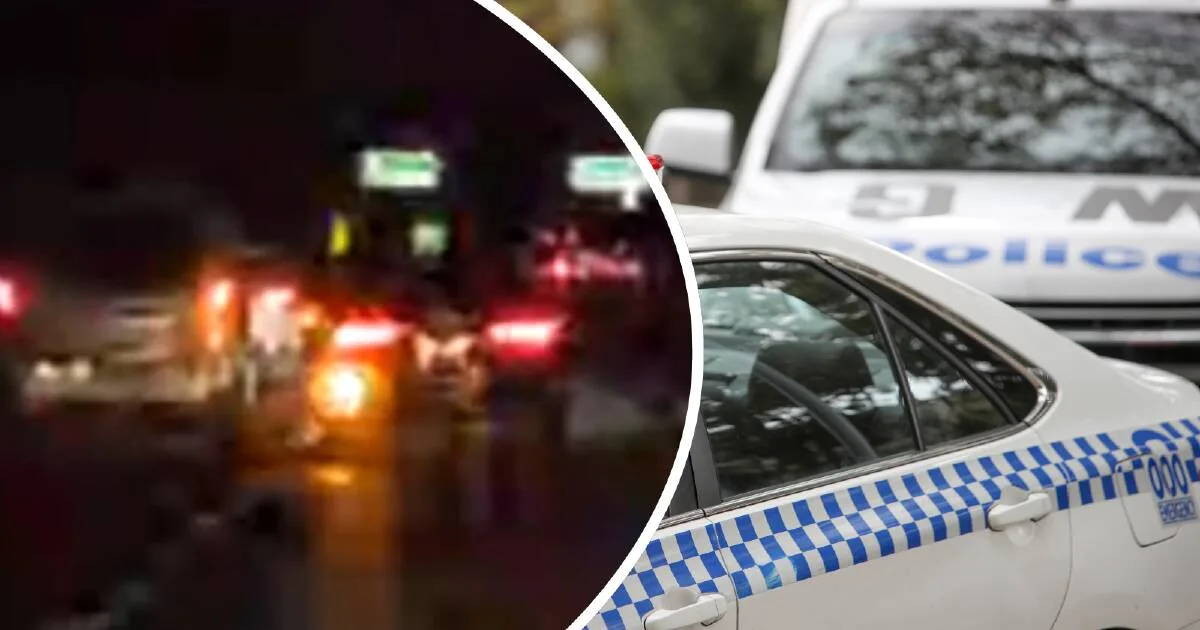 Conducteur pris dans une camionnette à balayage latéral avec caméra de tableau de bord à Little River | Le Courrier | Ballarat, Victoria