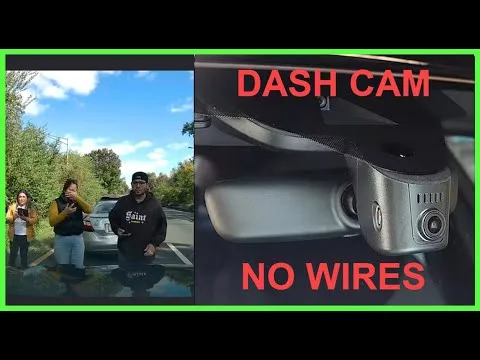 Examen de l’installation de la dashcam de style OEM sans fil.
