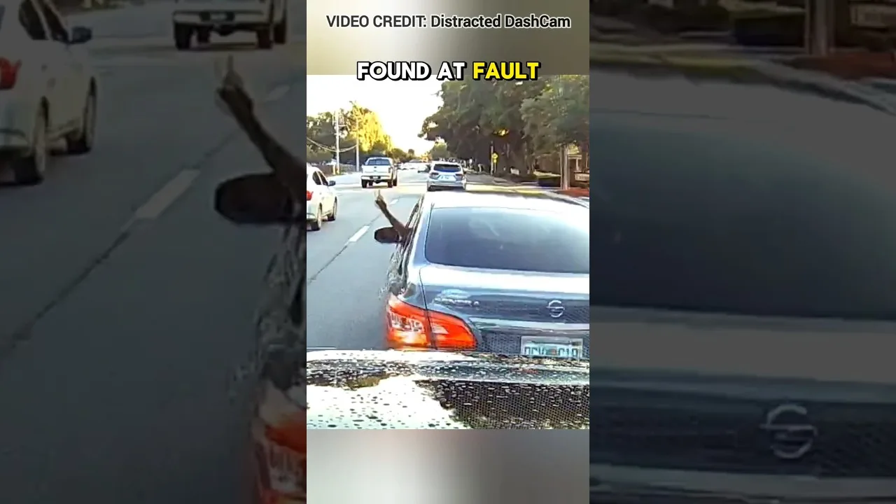 Le vérificateur de freins Road Raging obtient un karma instantané