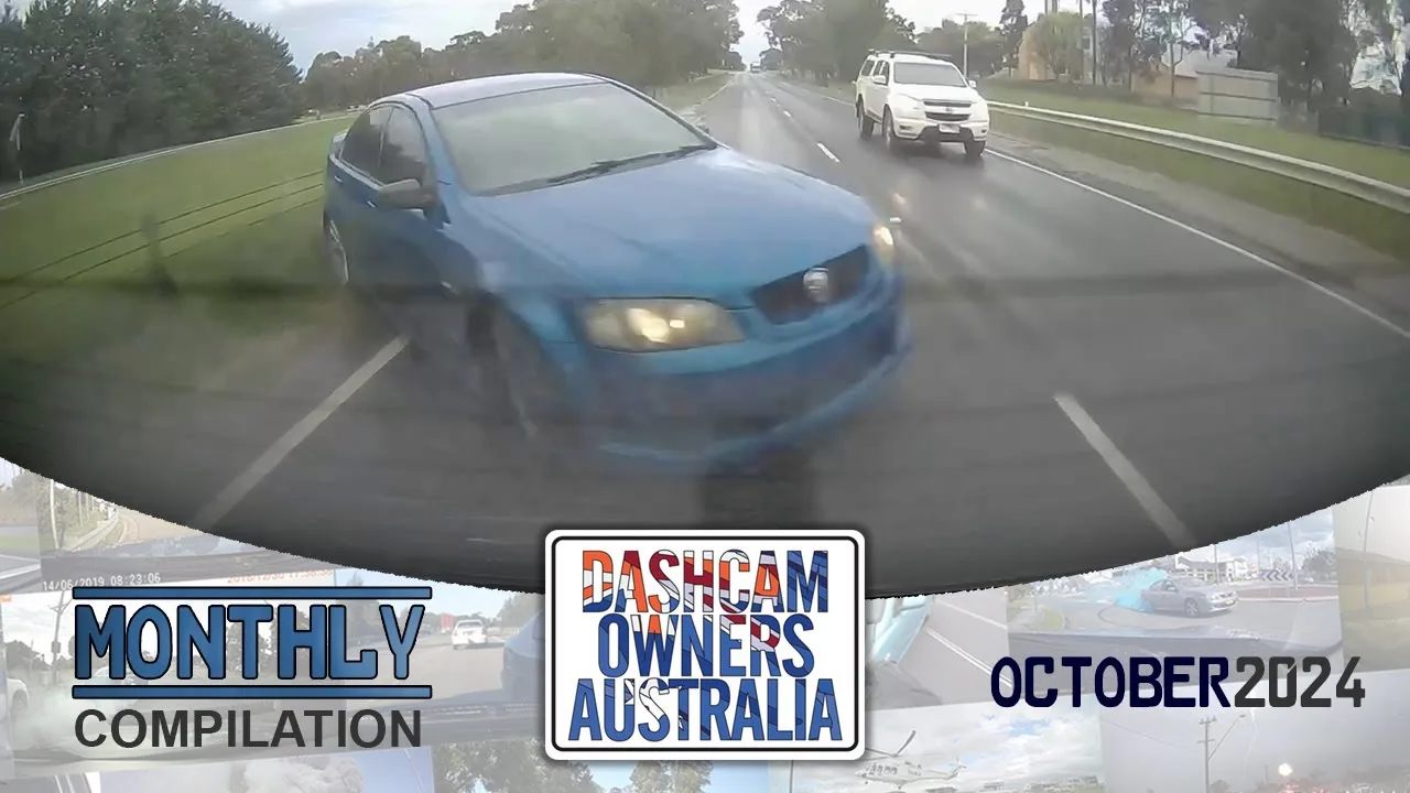 Propriétaires de Dash Cam Australie Octobre 2024 Compilation sur la route