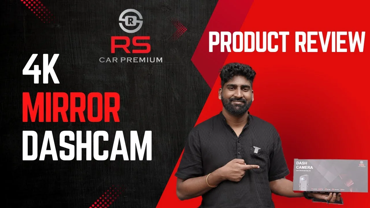 DASHCAM MIROIR PREMIUM RS CAR | Caméra de tableau de bord miroir 4K | Examen de la Dashcam @rscarpremium_official