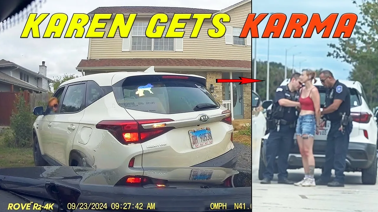 KAREN REFUSE D’ADMETTRE LA FAUTE ET SE FAIT ARRÊTER