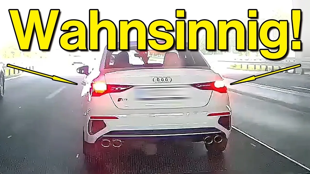 Pilote Mercedes fou, coercition embarrassante et dépassement par la droite | Dashcam Allemagne #123 | #Allemagne