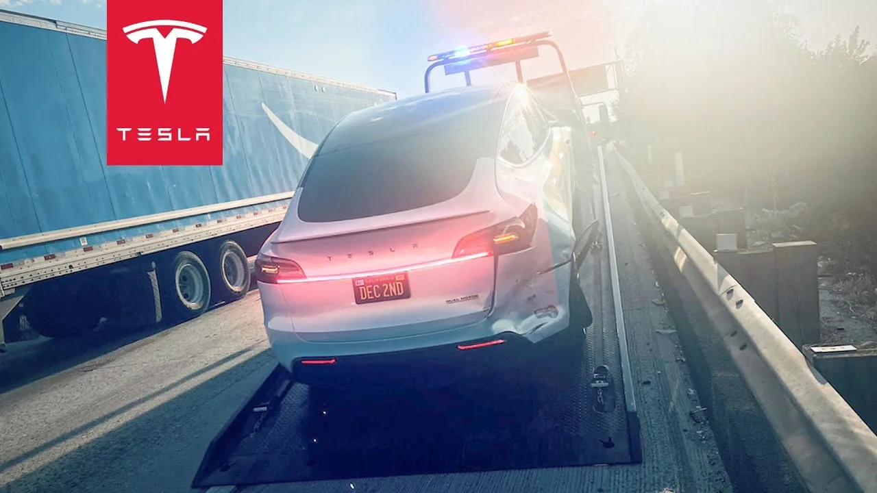 La dissimulation d’un flic démantelée par les images de la Dashcam Tesla