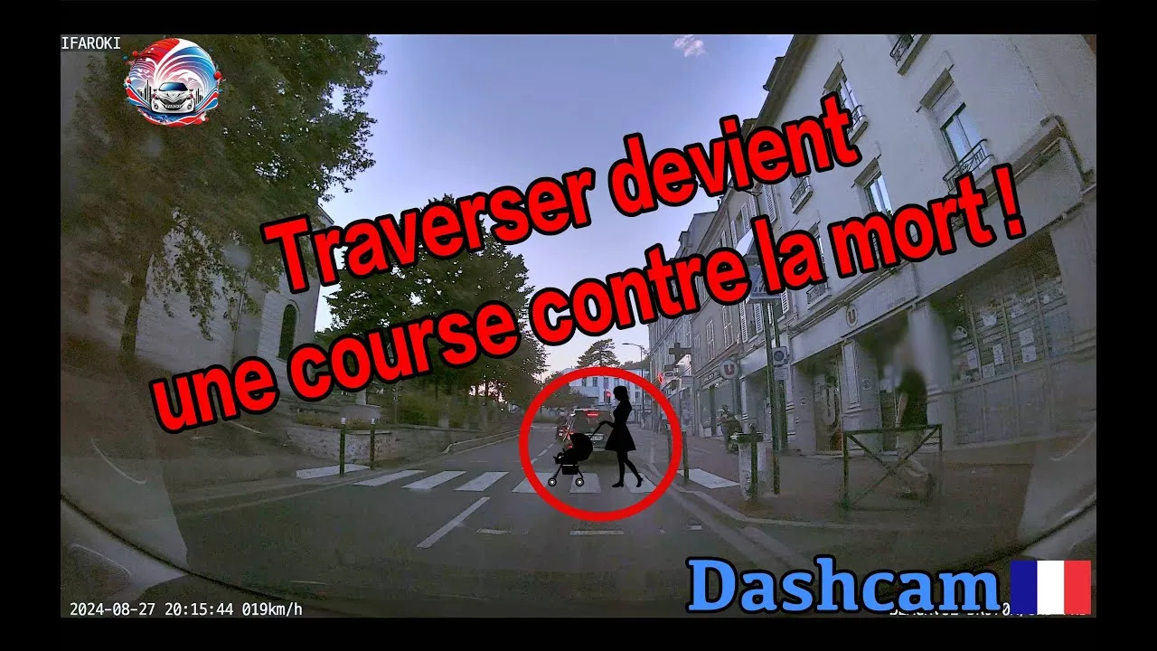 Dashcam France #175 Traverser devient une course contre la mort