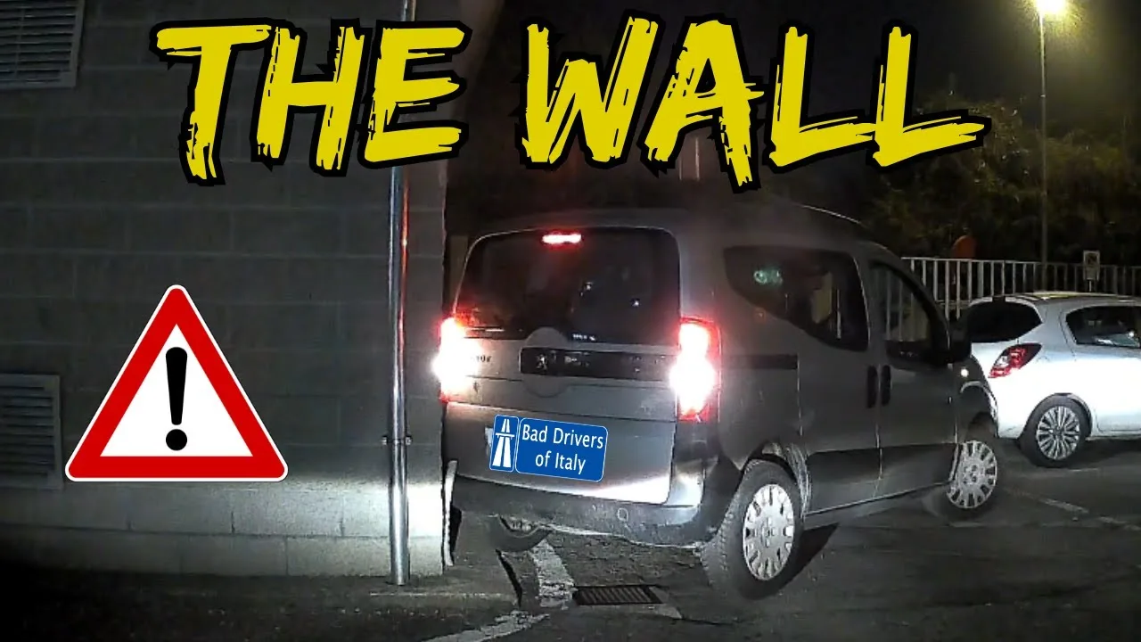 Compilation de caméras de bord MAUVAIS PILOTES D’ITALIE 10.17 – LE MUR