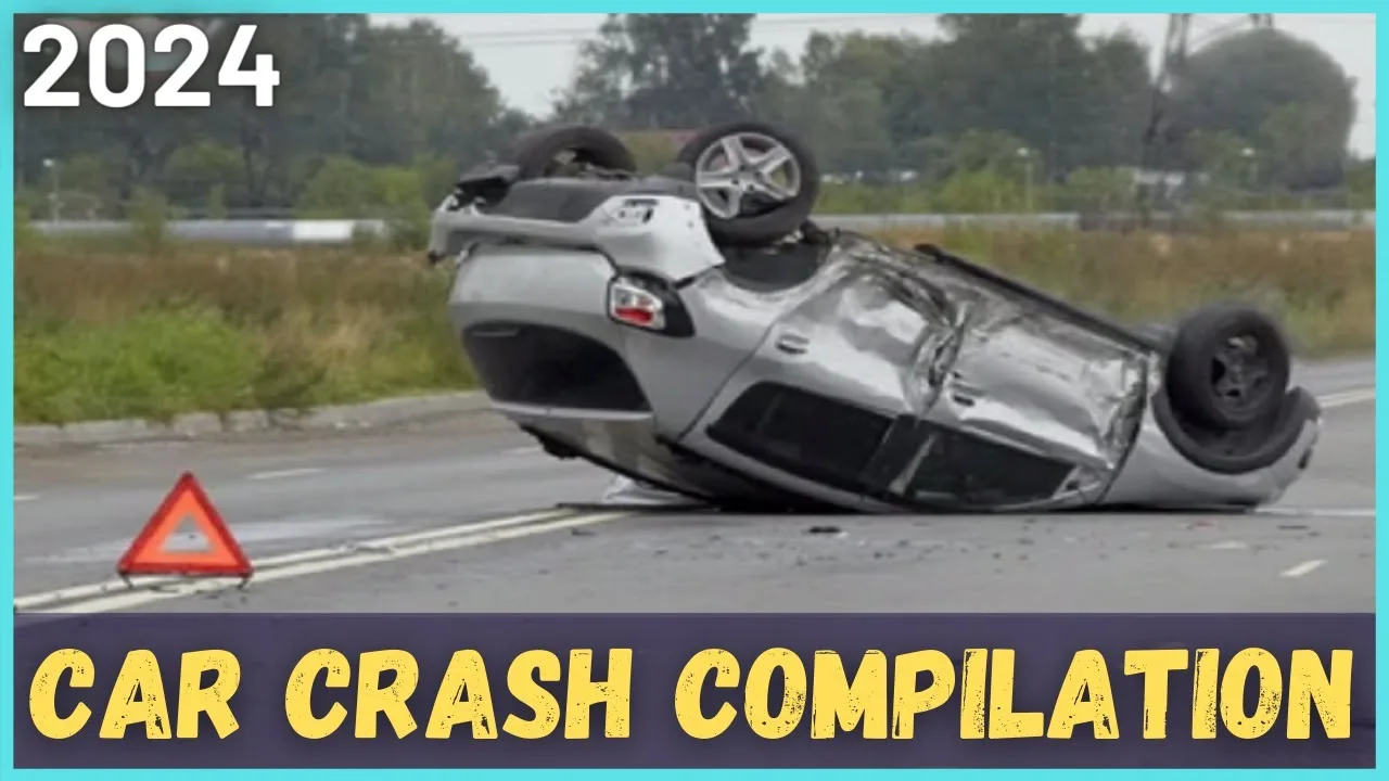 Dashcam russe 2024, Hit and Run, CAR CRASH COMPILATION 2024 &7 (avec commentaire)
