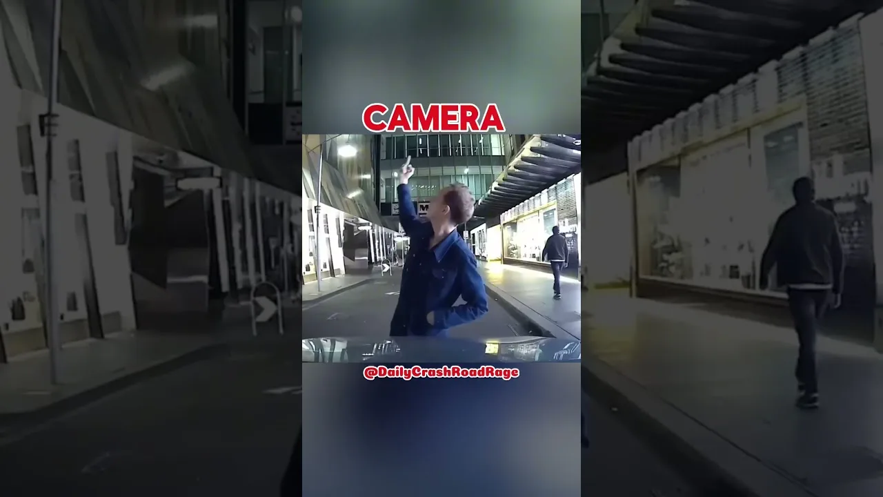 Drunk Australian Civilian Causes Chaos🚘🤬 #Driving #RoadRage #Rage #Dashcam