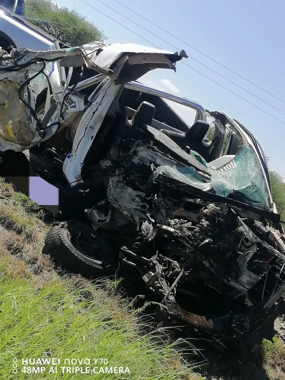Un bakkie de J&N Security écrasé sur la N1 de Polokwane 