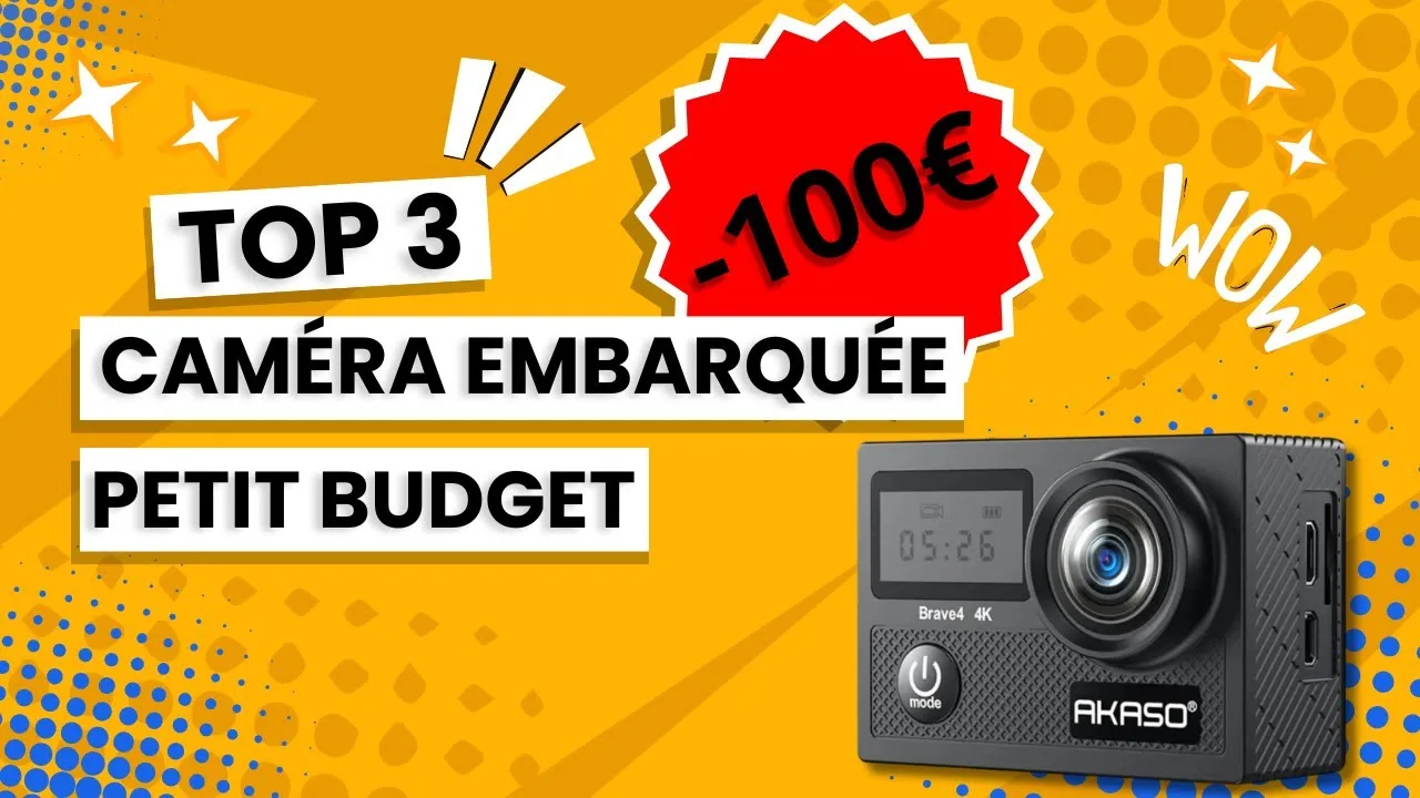 Guide d’achat : Comparatif des caméras embarquées