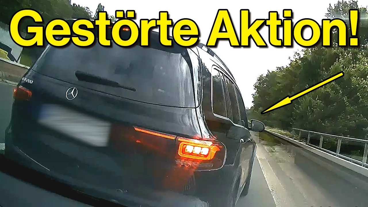 La coercition se termine par un accident, un freinage d’urgence à 216 km/h et la priorité | Dashcam Allemagne #120 | #Allemagne