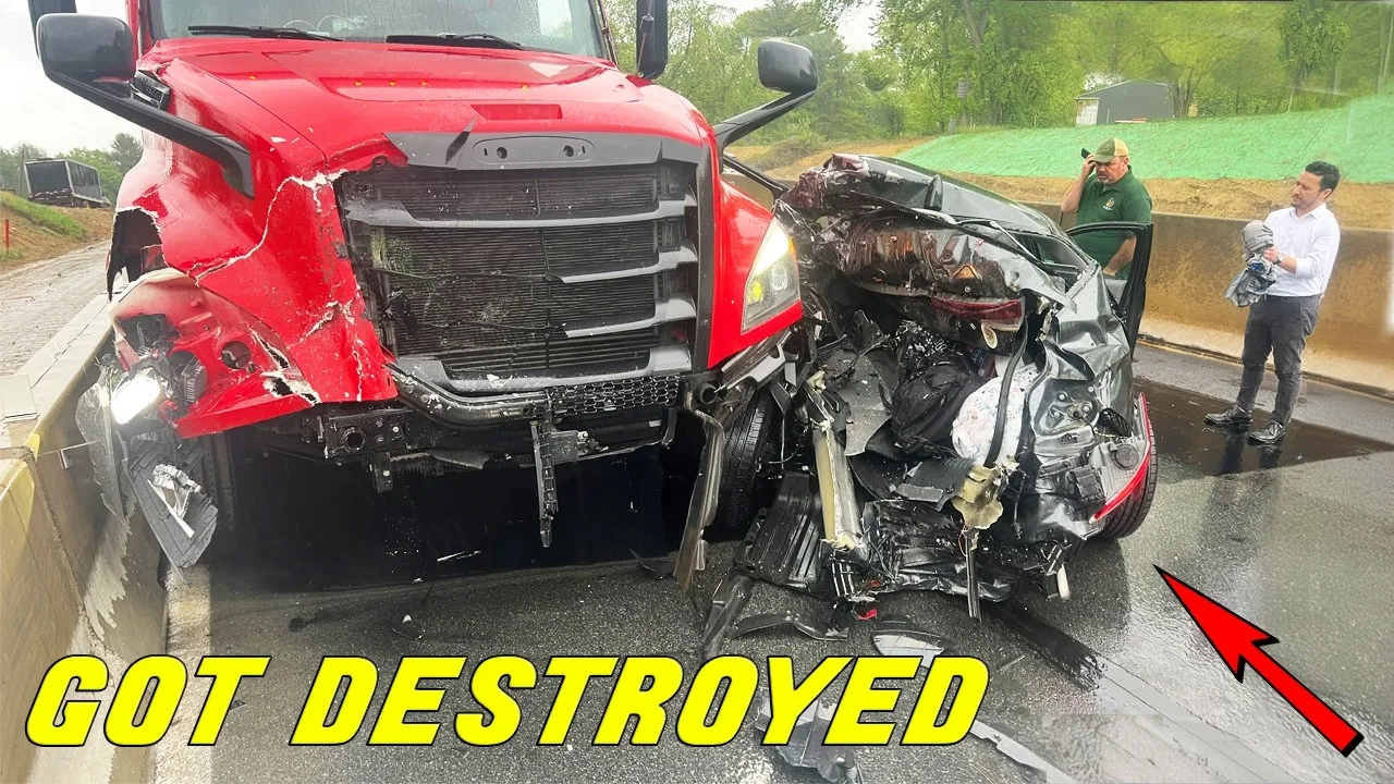 LE MEILLEUR DES ACCIDENTS DE SEMI-CAMIONS | Rage au volant, délit de fuite, vérification des freins | COMPILATION 2024