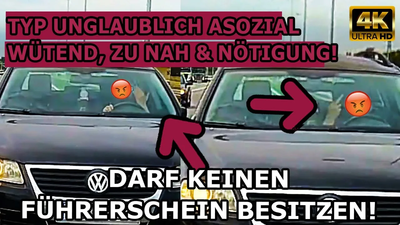 DANGÉ À 160 KMH & CONDUITE FOLLE AVEC ROAD RAGE – Dashcams en 4k
