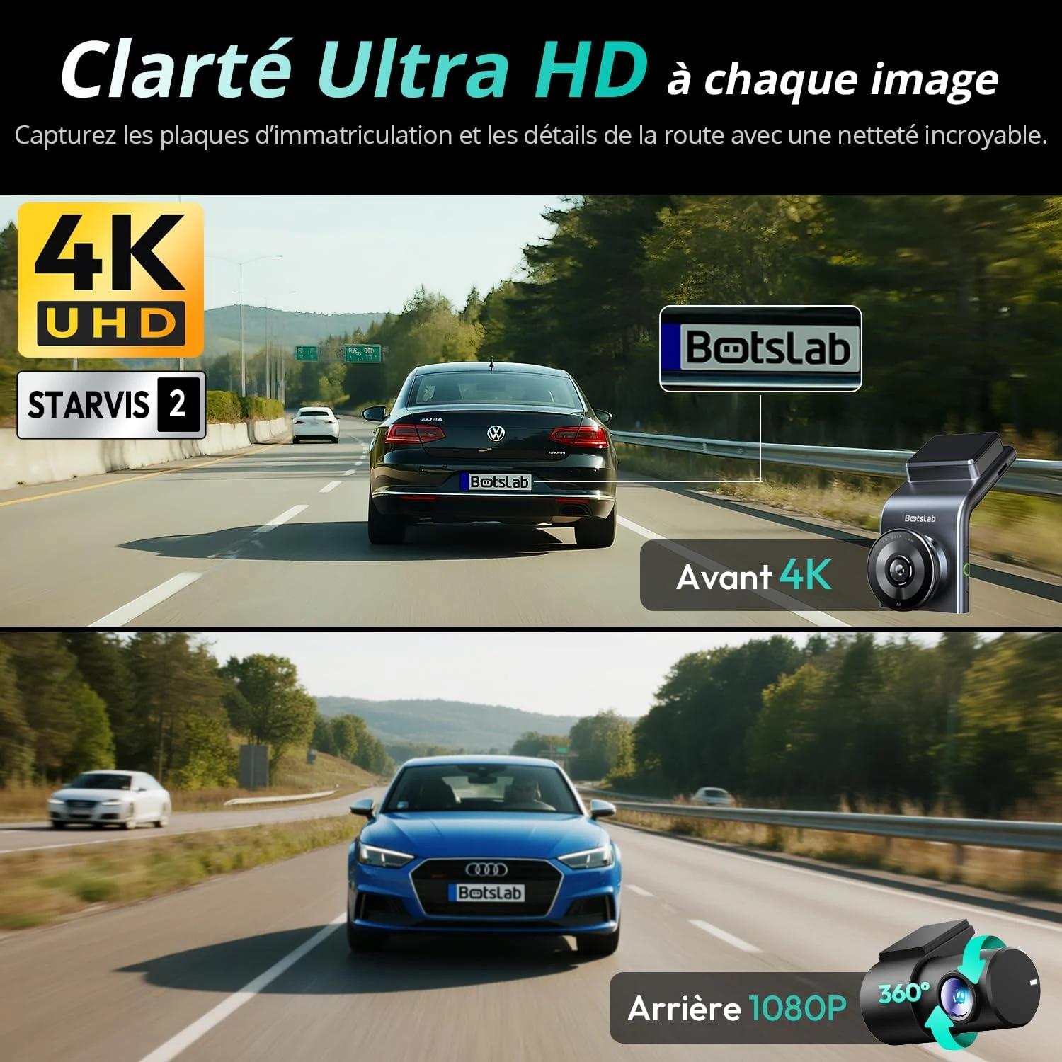 Dashcam 4K BOTSLAB