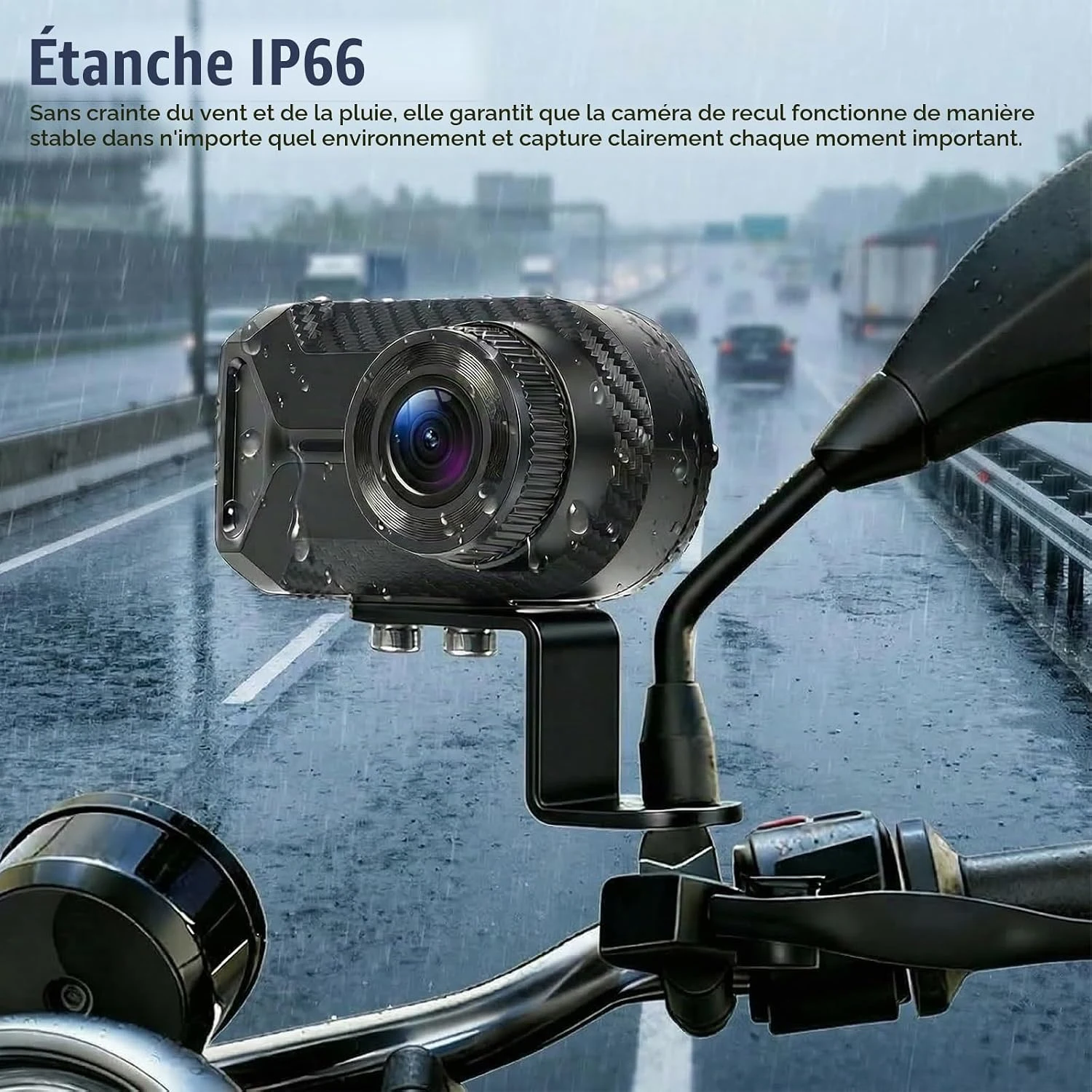 Dashcam Mini Moto CAMECHO