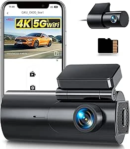 GKU 4K Dashcam Avant Arrière