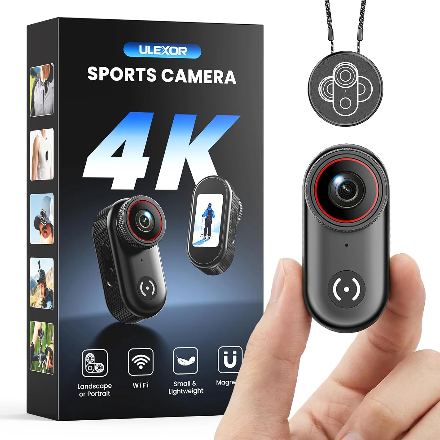 Mini Caméra Sport 4K
