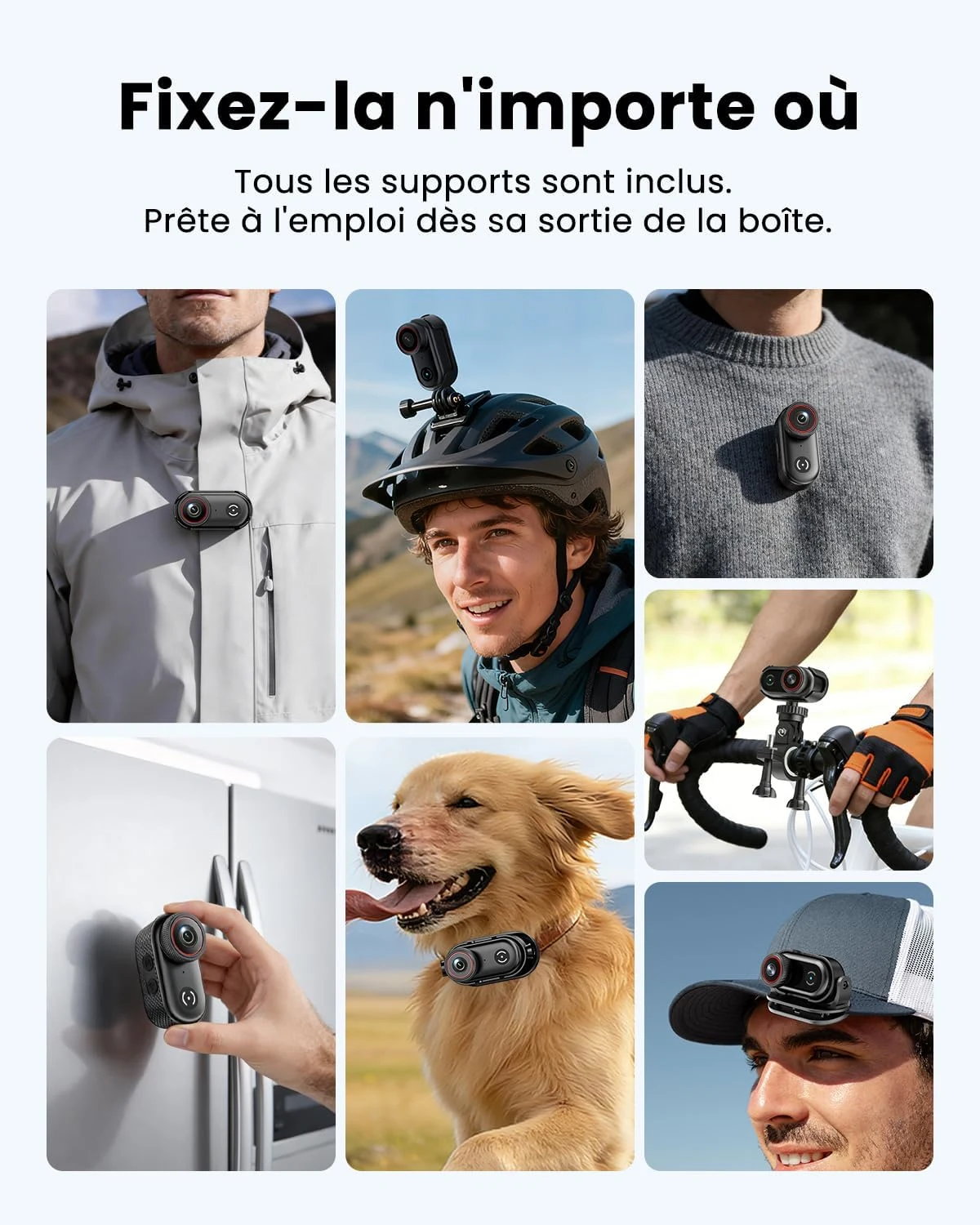 Mini Caméra Sport 4K