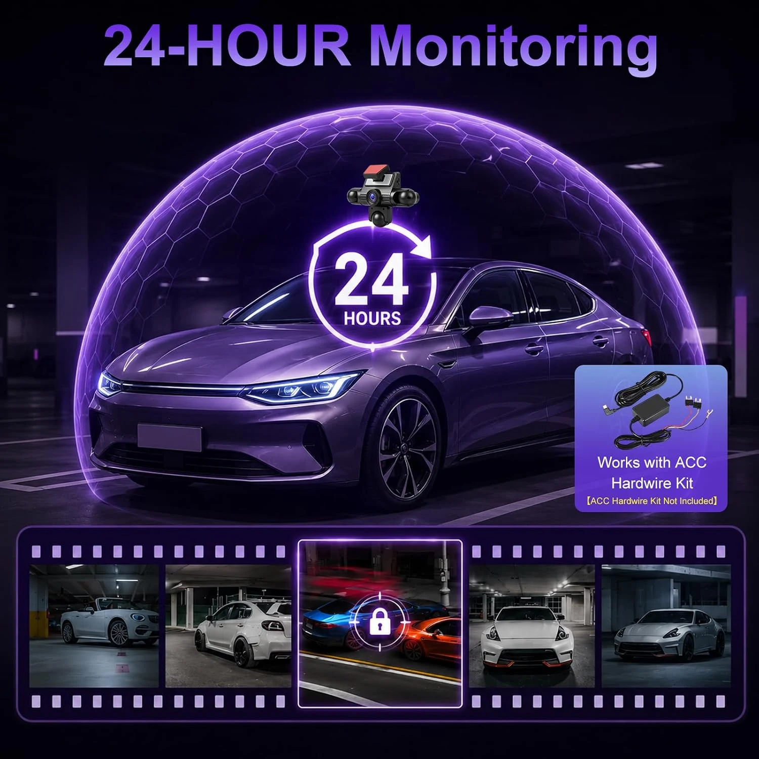 NHOPEEW Dashcam 1080P