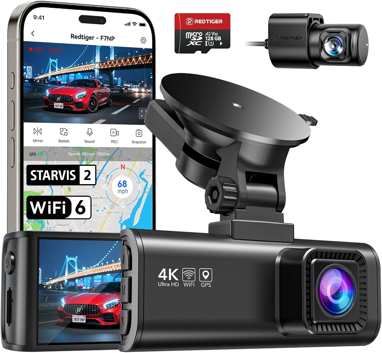 REDTIGER 4K Dashcam