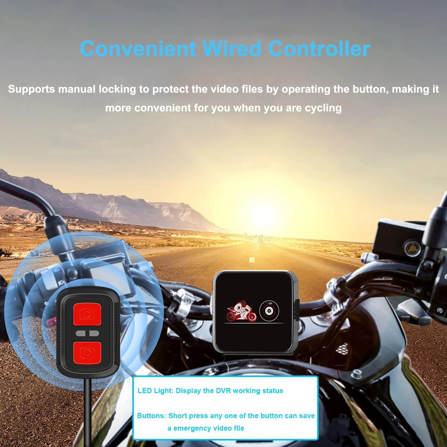 Dashcam Moto VSYSTO