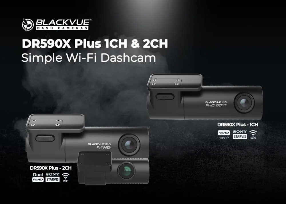 Blackvue présente le dernier dashcam DR590X Plus à IIMS 2025