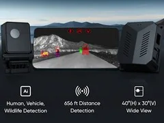 Robofinity : Dashcam avec capteur IR (Source de l'image : Robofinity)